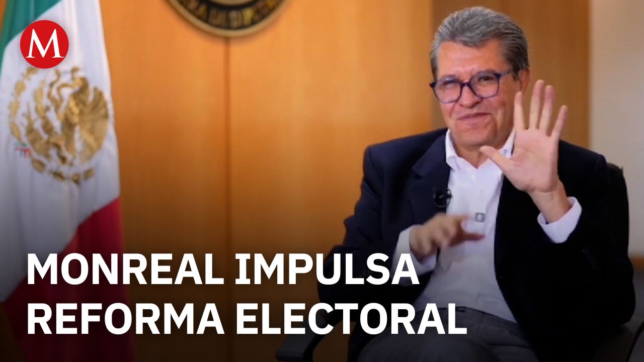 Ricardo Monreal anuncia reformas prioritarias: Electoral, revocación de mandato y jueces sin rostro