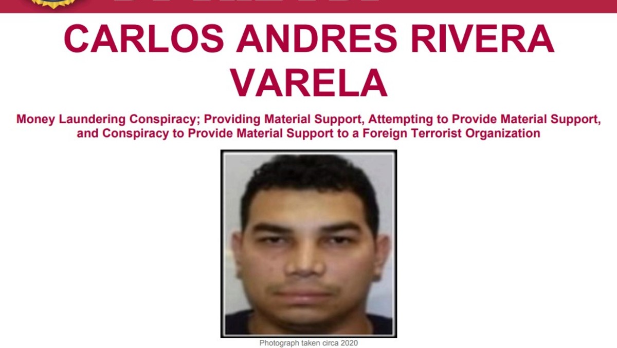 Rivera Varela se encuentra en la lista de los más buscados por el gobierno de Estados Unidos. | Foto: FBI