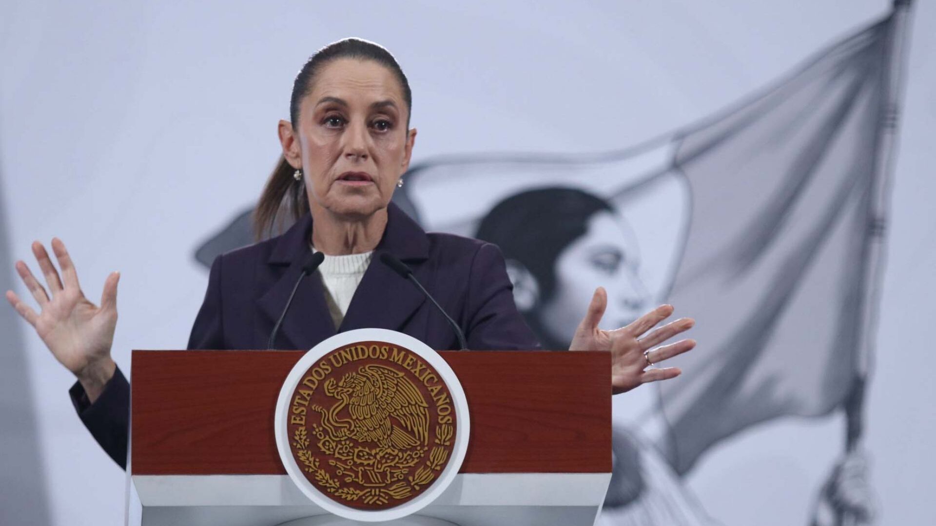 Sheinbaum llama a Medina Mora a trabajar “en lo que estamos de acuerdo”