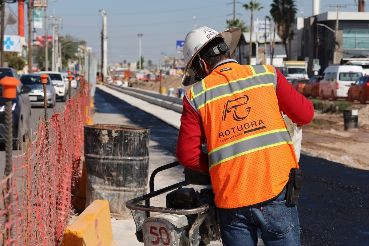 En Torreón, revisan avances del Sistema Vial Abastos-Independencia. (Verónica Rivera)