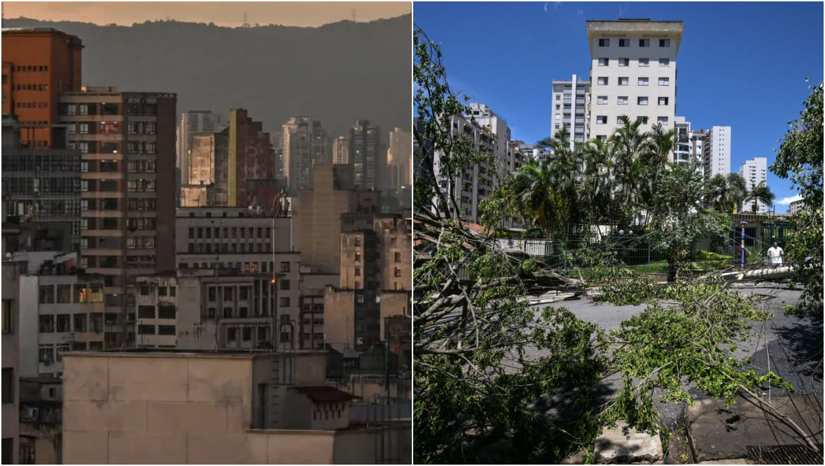 El apagón de São Paulo ocasionó problemas en distintos sectores | AFP