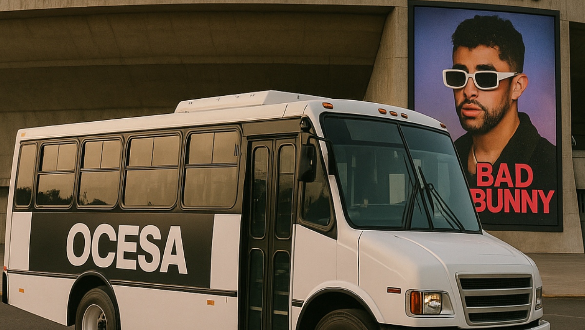 Ocesa y la Secretaría de Movilidad habilitaron nueve rutas especiales de transporte para los conciertos de Bad Bunny en el Palacio de los Deportes.