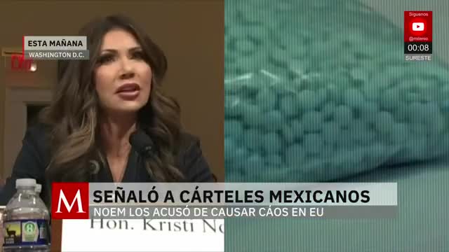 Los cárteles mexicanos perjudican a EU: Kristi Noem | Paola Barquet, 11 de diciembre de 2025