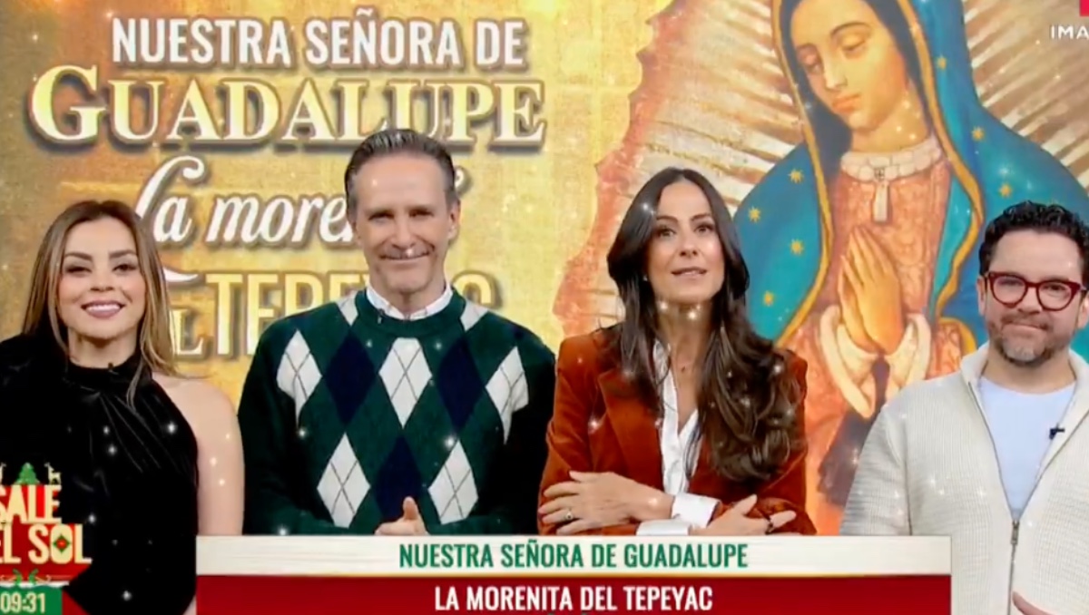 Conductores de Sale el Sol este día de la Virgen 2025 en Imagen Televisión | ESPECIAL