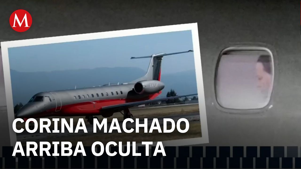 Corina Machado llegó a Noruega disfrazada y bajo una aeronave mexicana