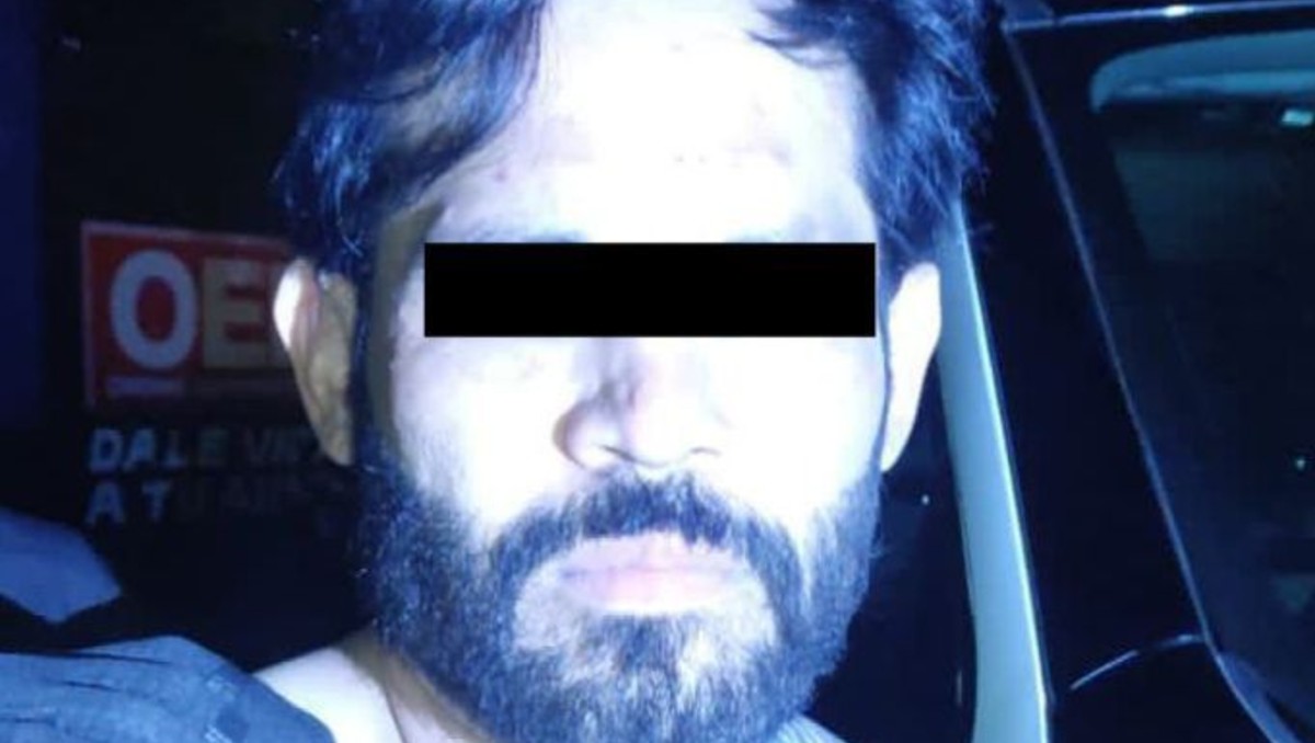 Edgar 'N' fue capturado en Durango por elementos de la Marina y de la SSPC. | Foto: Especial