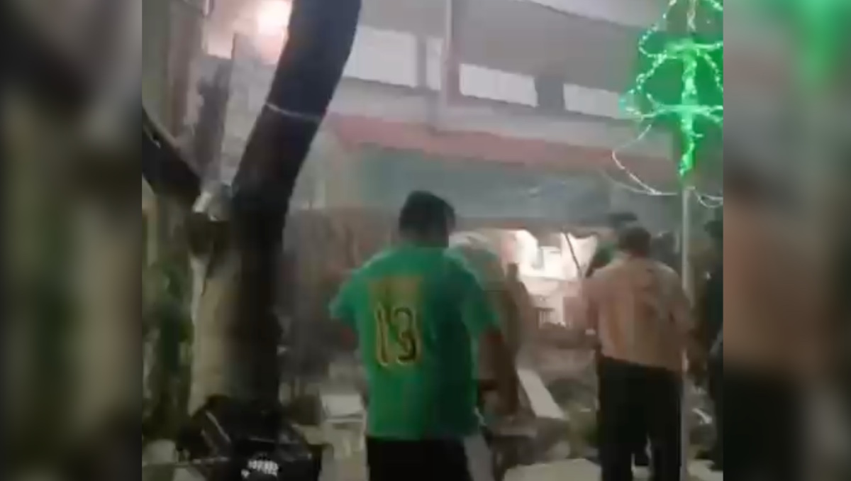 Explota restaurante en Veracruz. | Especial