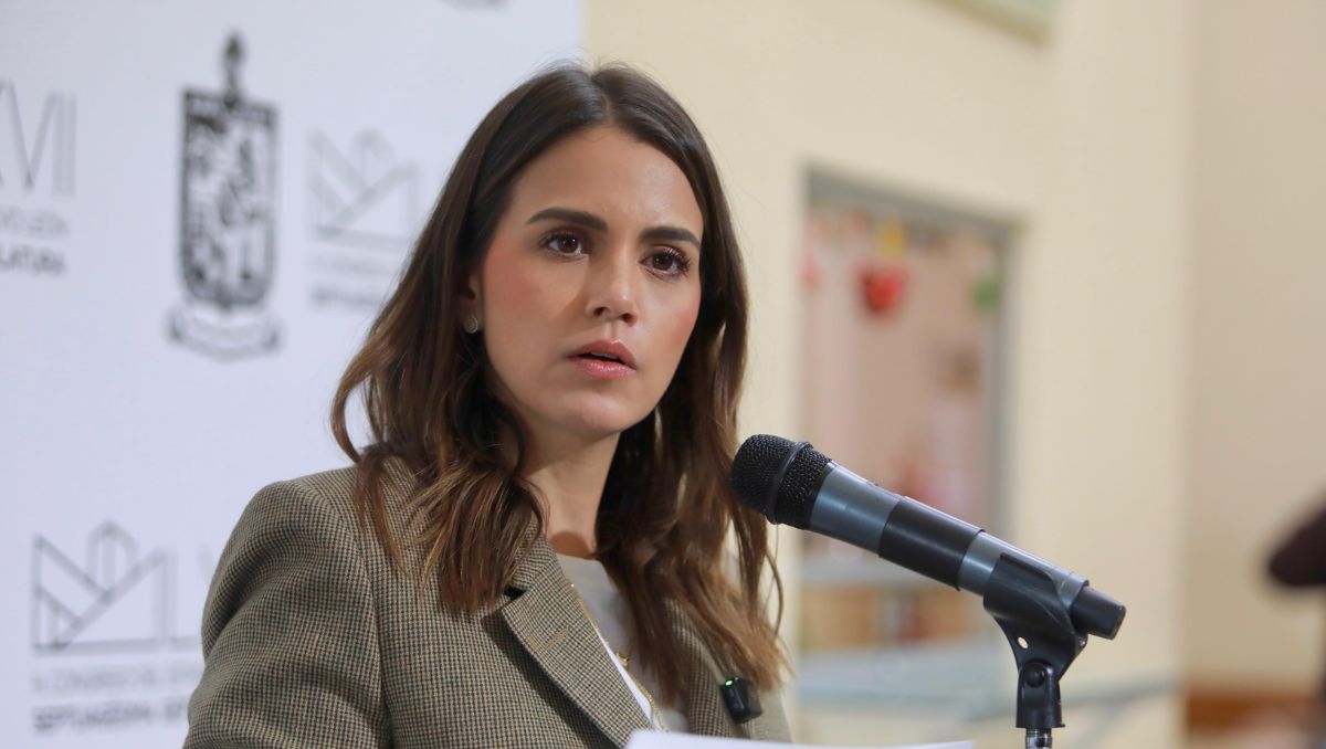 Lorena de la Garza, presidenta de la Comisión de Presupuesto del Congreso de Nuevo León. | Especial