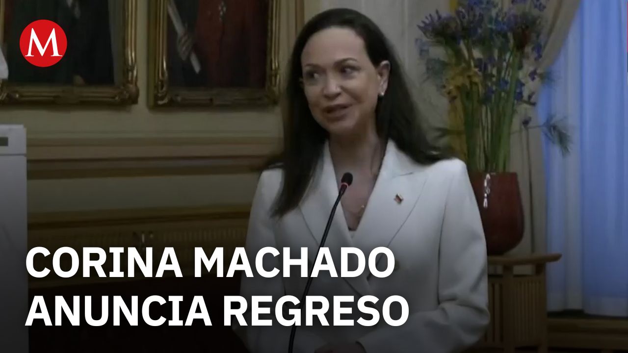 María Corina Machado anuncia su regreso a Venezuela tras invasión