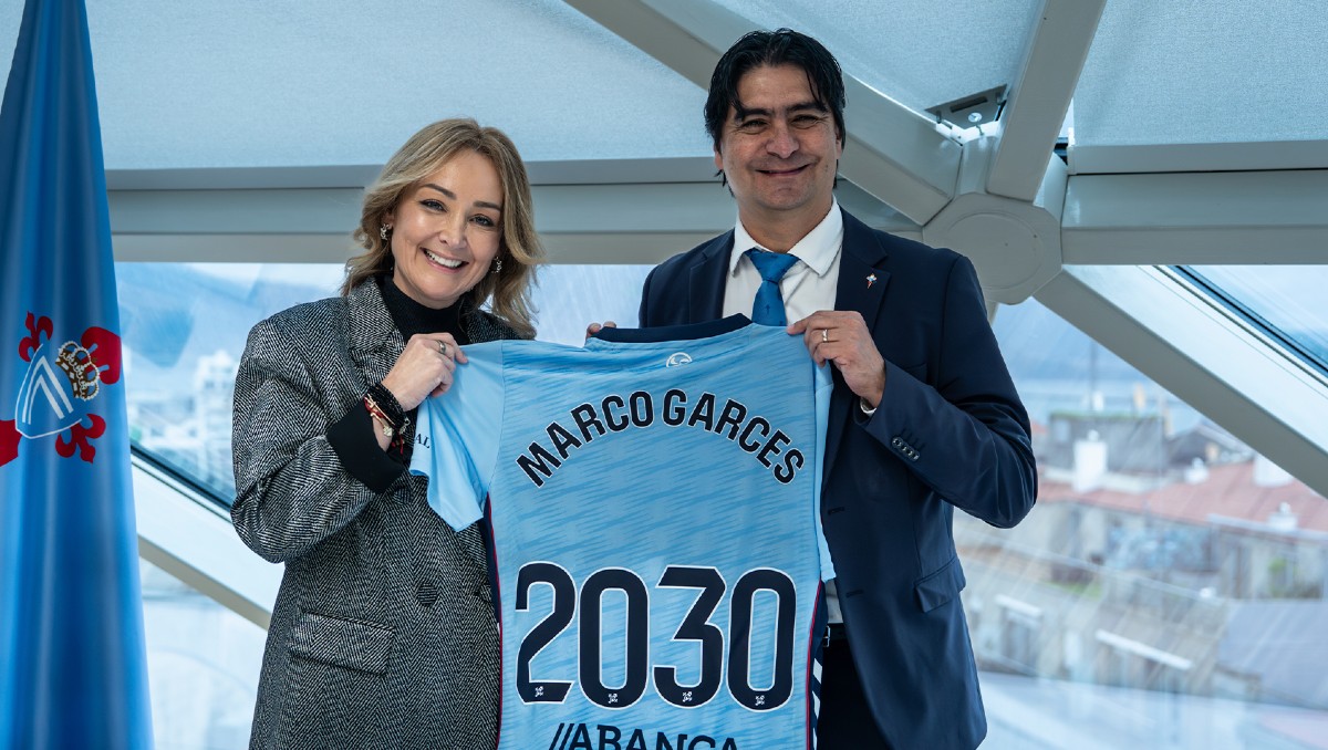 Mexicano Marco Garcés renueva como director de futbol del Celta de Vigo hasta 2030 (X @RCCelta)