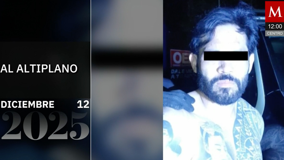 Milenio Noticias, con Carlos Zúñiga, 12 de diciembre de 2025