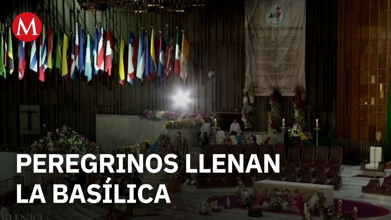Miles de peregrinos llegan a la Basílica de Guadalupe en el 494 aniversario