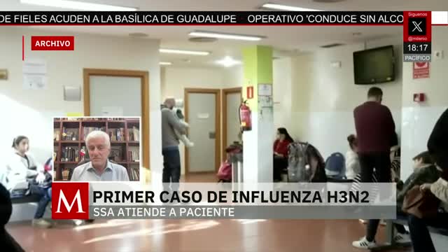Registran el primer caso de influenza H3N2 en México | Jaime Núñez, 12 de diciembre de 2025