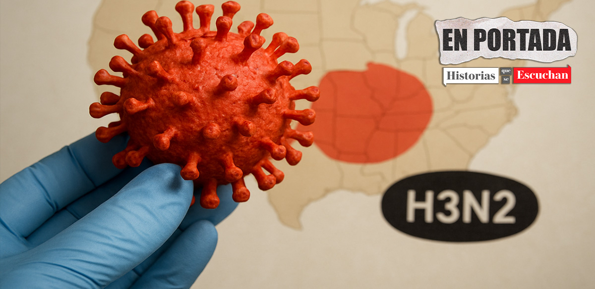 'Súper gripe' H3N2: nueva variante de influenza; vacuna muestra baja efectividad