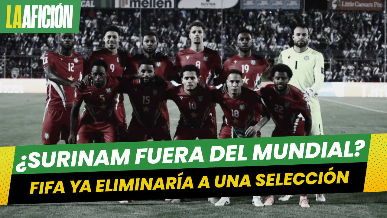 FIFA descalificaría a Surinam del repechaje del Mundial 2026 por esta razón