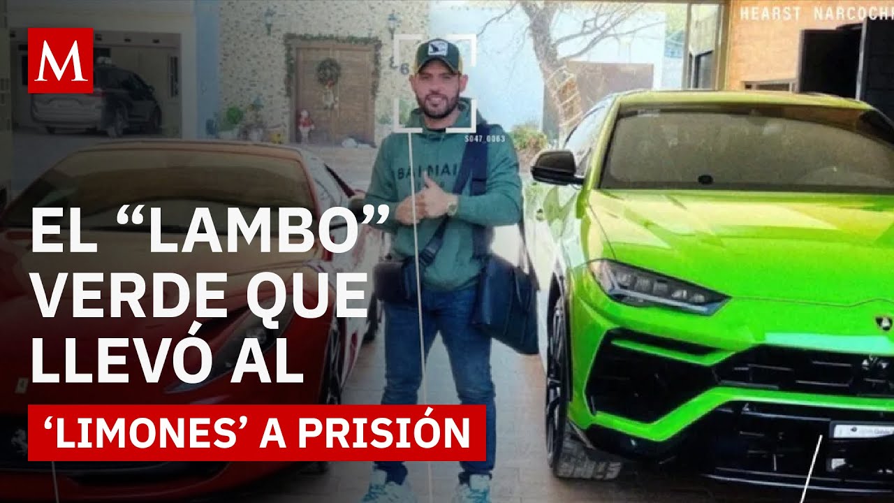 El Lamborghini verde que delató a “El Limones” y frenó su carrera delictiva