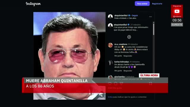 Muere Abraham Quintanilla, padre y exmánager de Selena, a los 86 años
