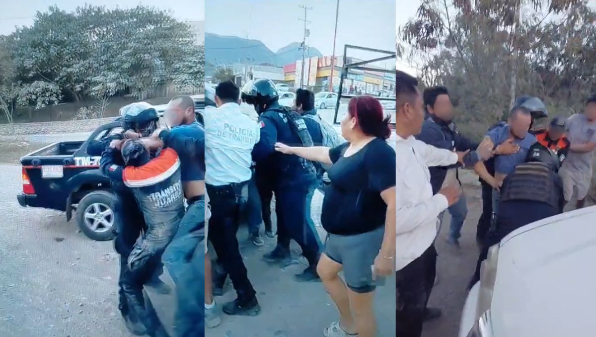 El percance se dio en el cruce de la avenida Acueducto y Santa Judith | Especial