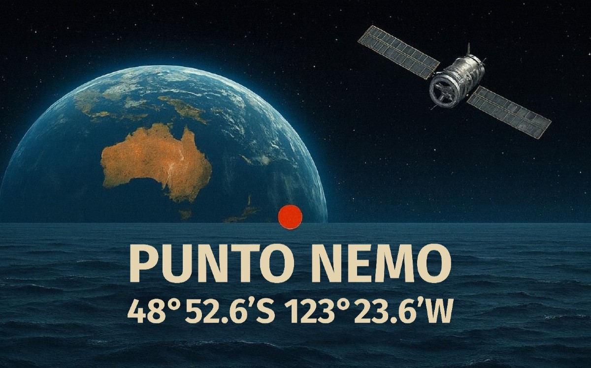La soledad del Punto Nemo, referencia mundial por su extrema lejanía. | Especial