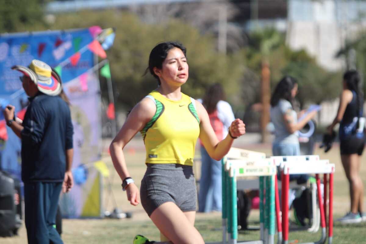 En Torreón, avanza la quinta Copa Invernal de Atletismo. (Rolando Riestra)