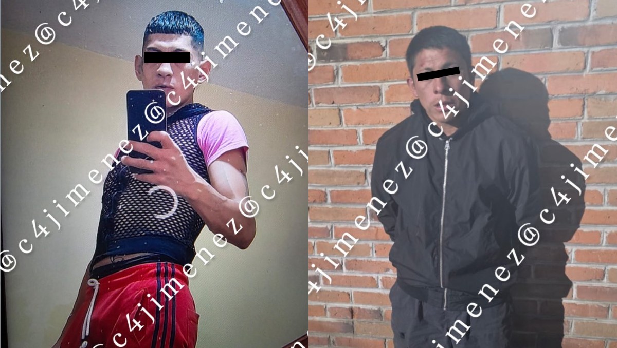 Edwin (derecha) y Samuel (izquierda) fueron detenidos por robar motos en la alcaldía Xochimilco. | Carlos Jiménez