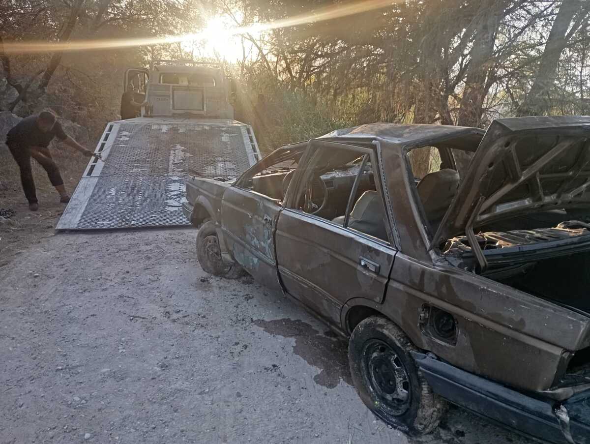 El vehículo antiguo fue enviado al corralón. | Especial