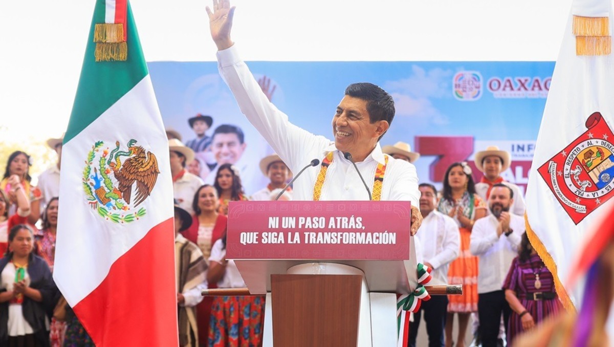 Salomón Jara destaca logros en salud, educación y seguridad tras tres años de gobierno en Oaxaca