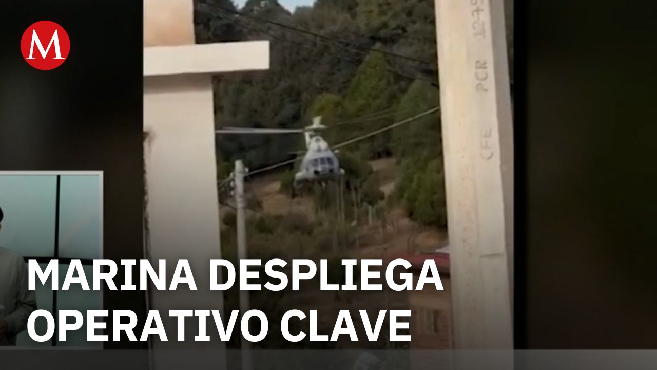 Marina realiza operativo de seguridad en El Durazno zona clave del Triángulo Dorado