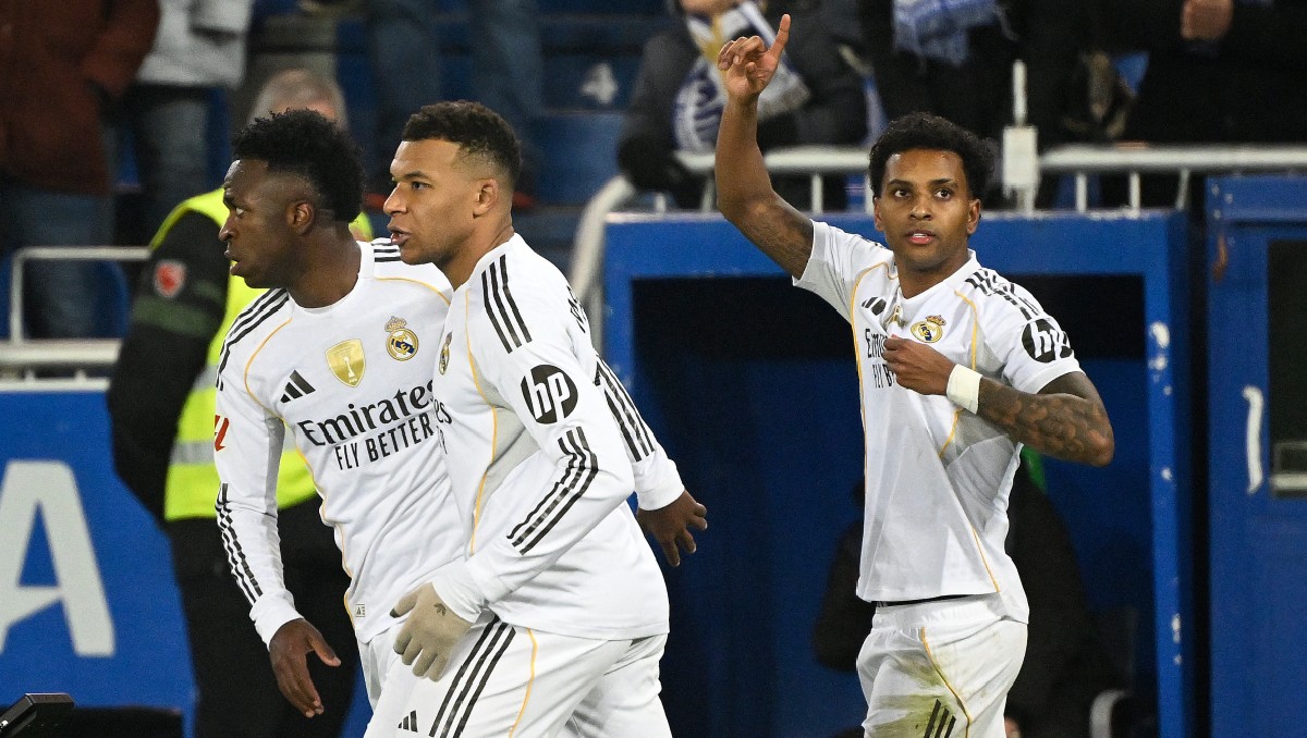 Mbappé y Rodrygo devuelven al Real Madrid a la senda del triunfo en LaLiga a costa del Alavés