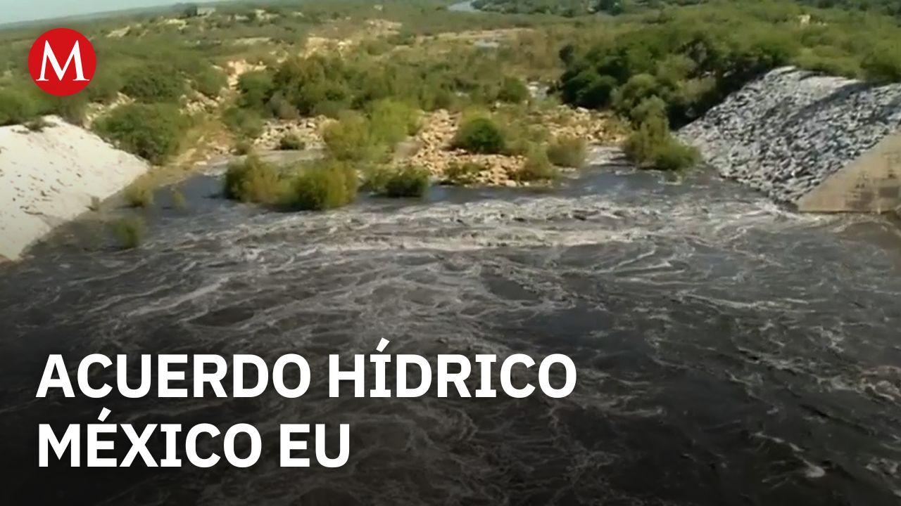 México y Estados Unidos acuerdan entrega de agua del río Bravo