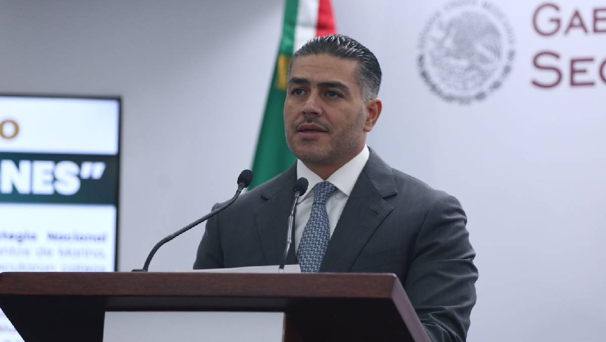 Omar García Harfuch, titular de la SSPC (Ariana Pérez)