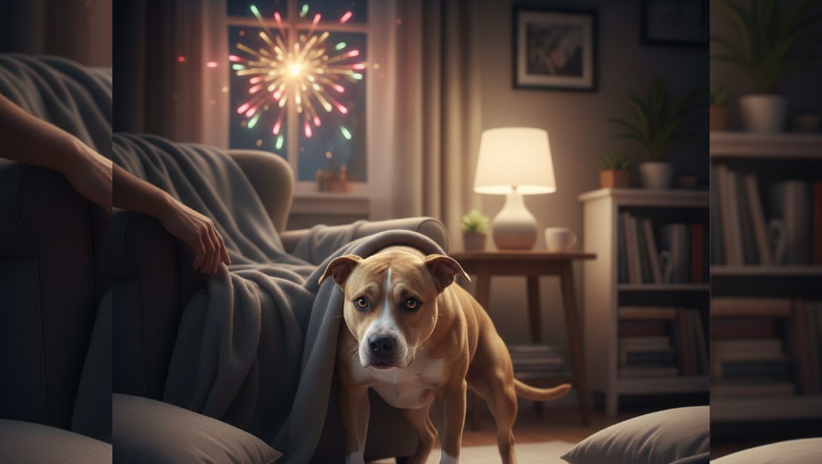 ¿Tu perrito sufre de temblores, jadeos o actitudes destructivas? Por ésta razón algunos 'lomitos' le tienen MIEDO a la pirotecnia