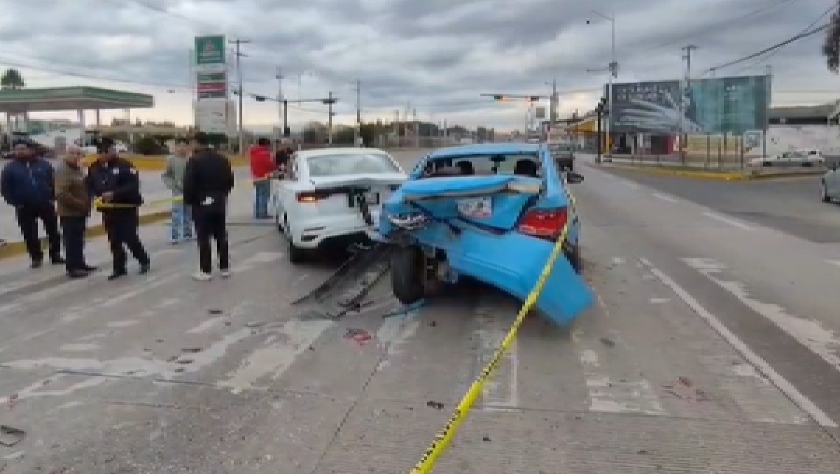 Se registra doble choque en la carretera federal Puebla-Tehuacán | Especial