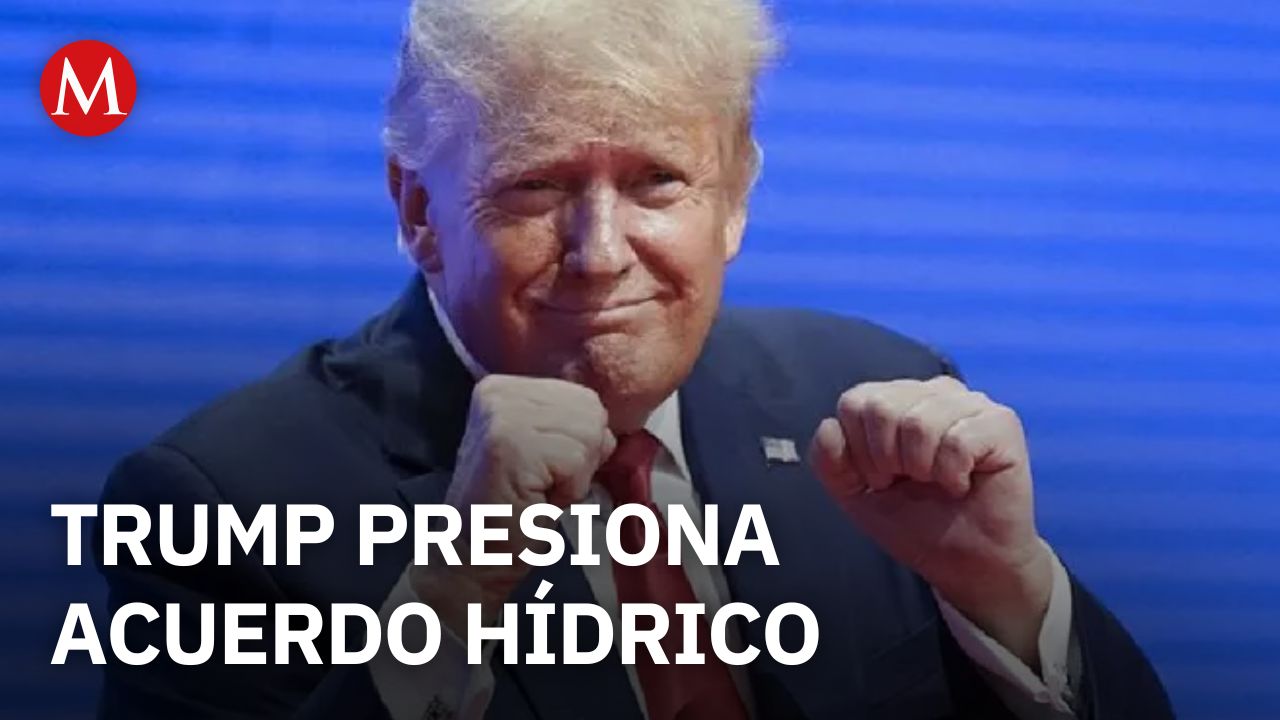 Trump arremete contra México por el tratado de agua con Estados Unidos