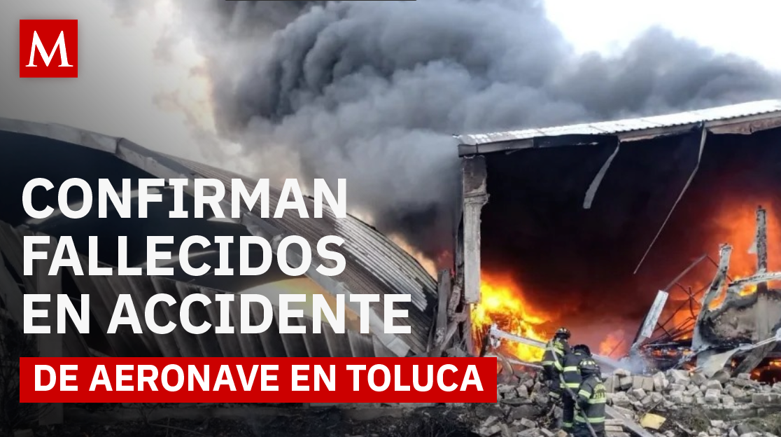 Aeronave cae con 10 personas a bordo: autoridades confirman fallecidos