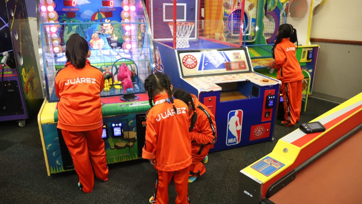 Los alumnos son del jardín de niños Sebastián Lerdo de Tejada. Foto: Luis Guerra