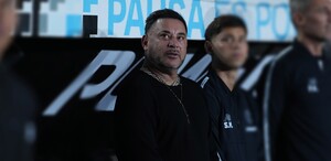 E estratega argentino, Antonio Mohamed durante la final de la Liga MX entre Toluca y Tigres.