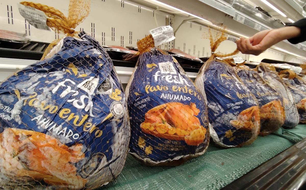 Cena navideña. | Foto: Verónica Rivera