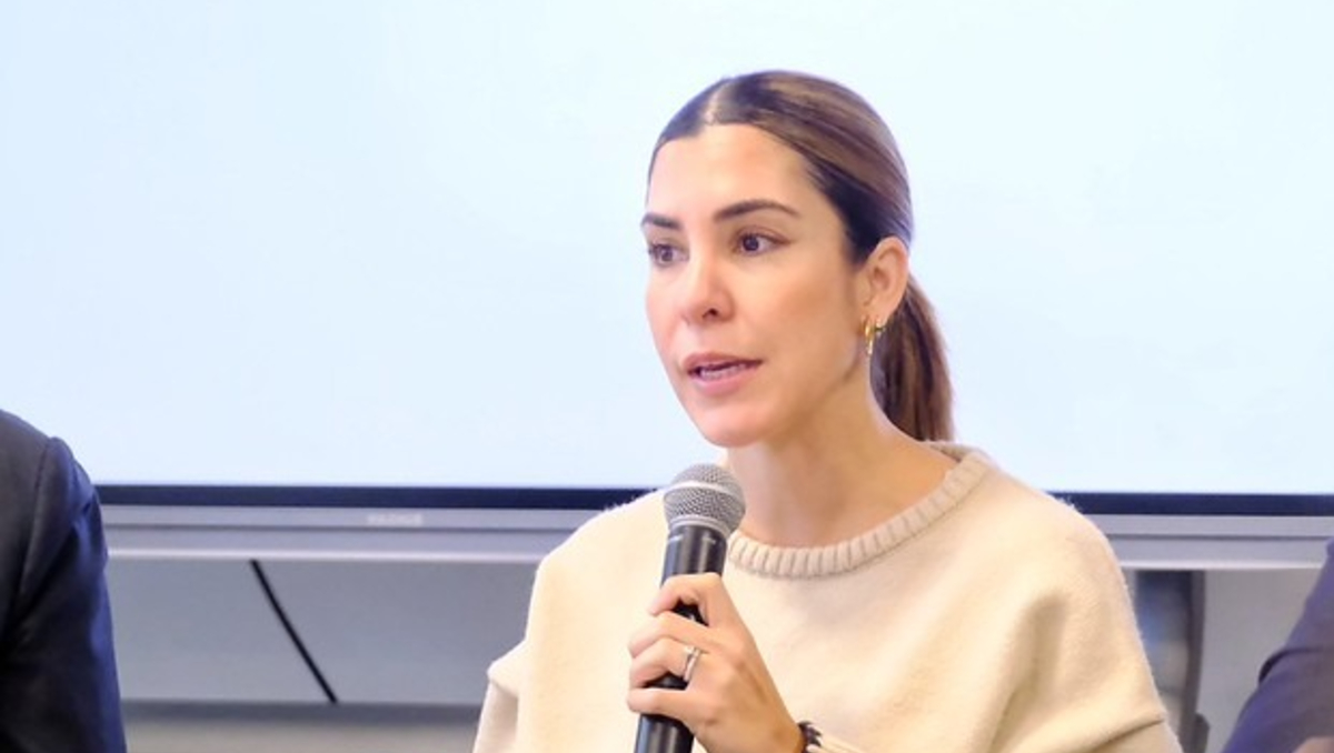 Cindy Blanco, secretaria de Desarrollo Económico, es optimista con las condiciones económicas para Jalisco (Foto: Ricardo Valdivia)