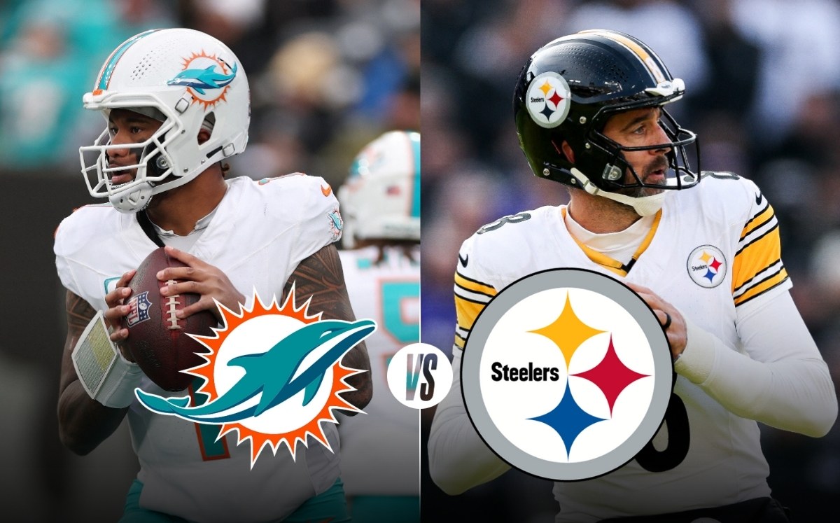 Miami Dolphins vs Pittsburgh Steelers EN VIVO: Dónde VER y a qué hora es el partido HOY de la Semana 15 de la NFL 2025