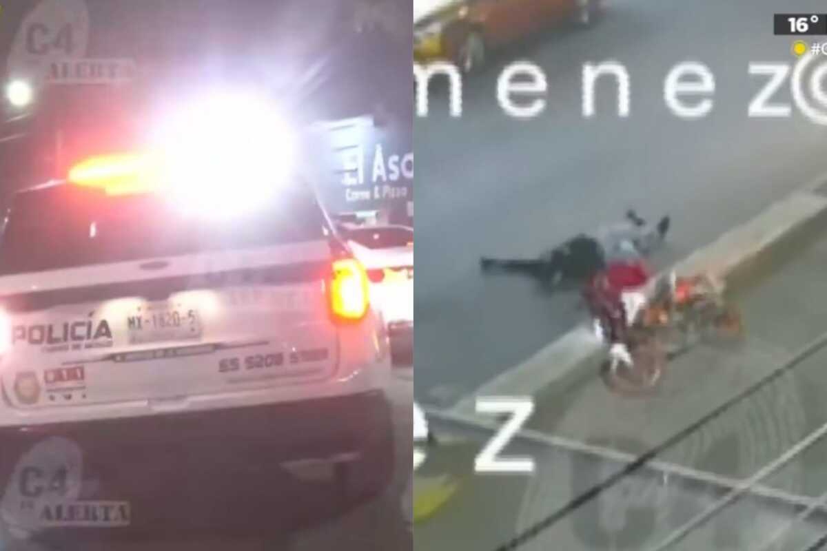 Presunto 'motosicario' asesina a balazos a dos hombres acusados de robo durante persecución en CdMx