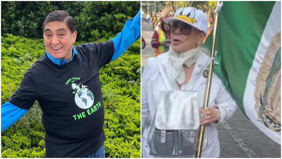 Laura Zapata insulta a Carlos Bonavides por cobrar la Pensión del Bienestar; así explotó en la marcha de la Gen Z: "Cuando la gente tiene hambre, se calla" | VIDEO