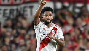 El ex jugador de River Plate, Miguel Borja es una de las opciones más fuertes para reforzar a la delantera de Cruz Azul para la próxima temporada de la Liga MX