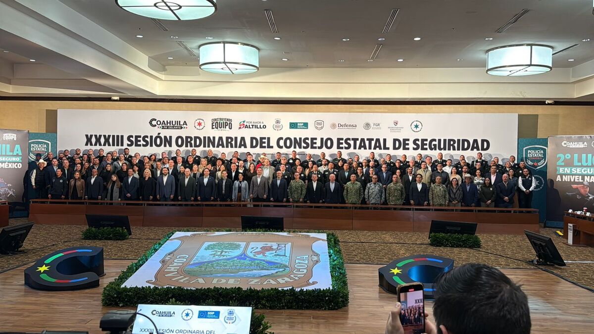 Acuerdan coordinación interinstitucional en reunión de seguridad en Coahuila. | Especial