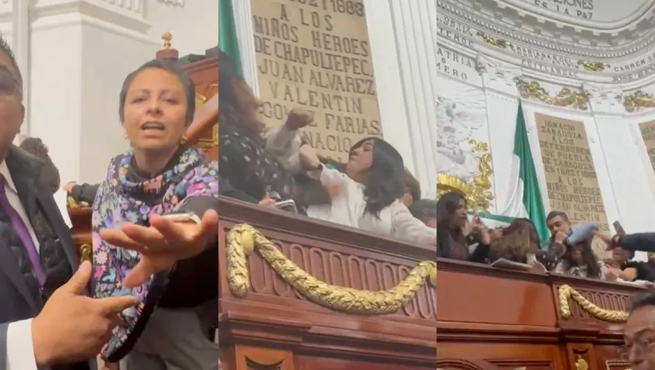 Acusan a legisladores de Morena de iniciar agresiones físicas durante toma de tribunal