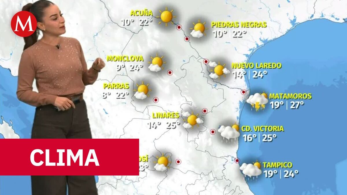 Clima de hoy martes 16 de diciembre de 2025 | Pronóstico con Sandy Tok