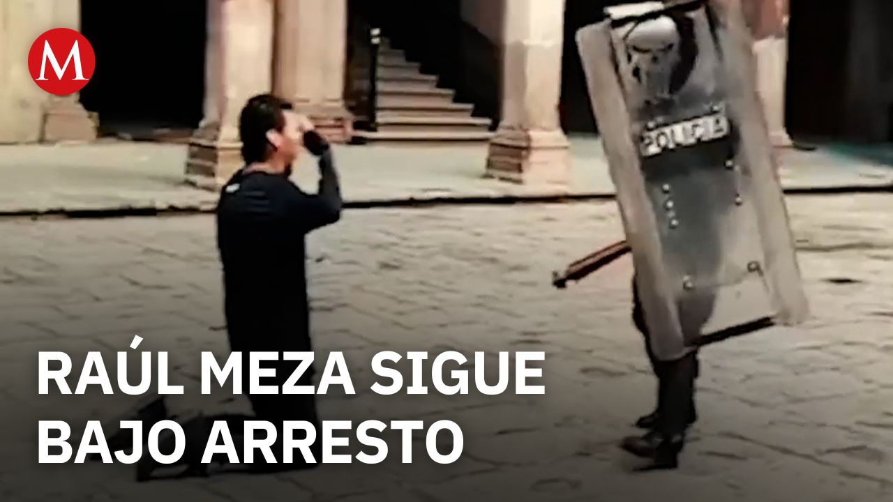 Se cumplen seis semanas del arresto de Raúl Meza tras protestar en Michoacán