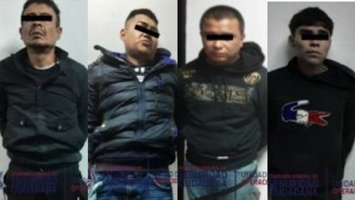 Los detenidos por robo a vivienda en Nezahualcóyotl portaban un arma de fuego. Foto: (Especial)