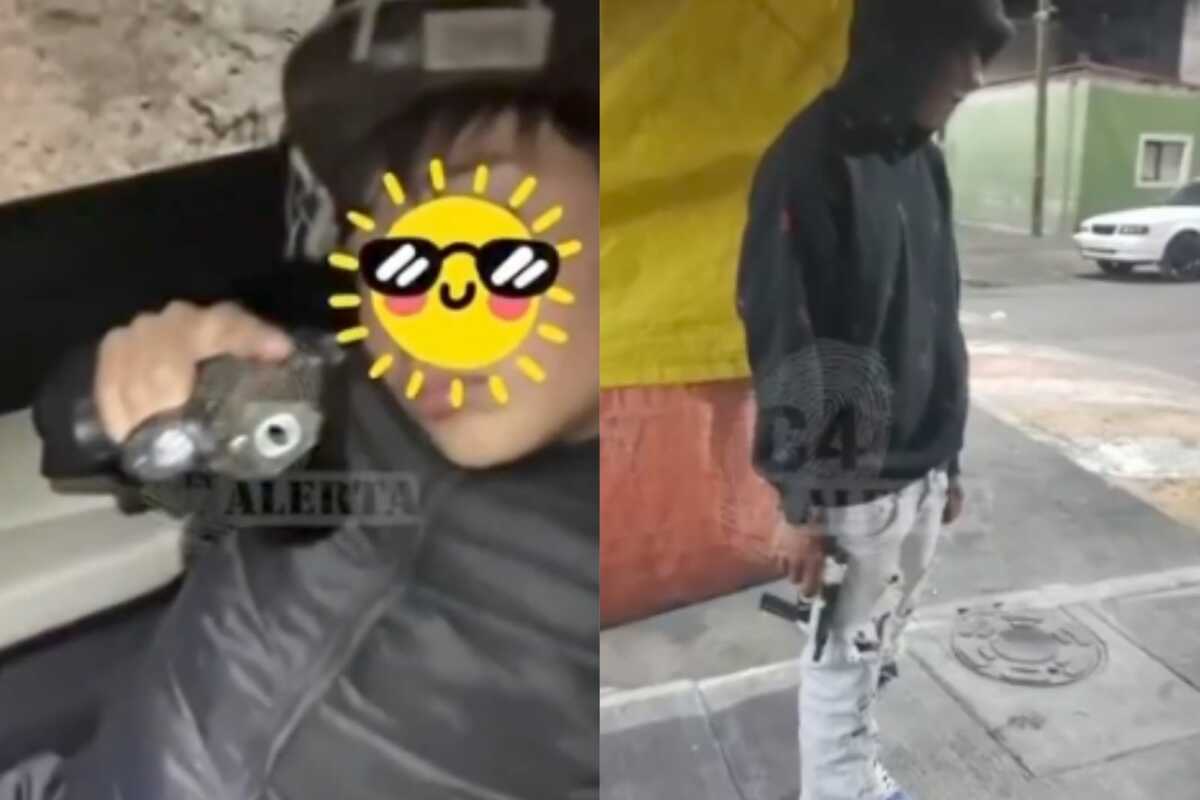 Presuntos miembros de 'La Plaga' compraron pistola por $8 mil; los liberan tras dispararle a menor en CdMx
