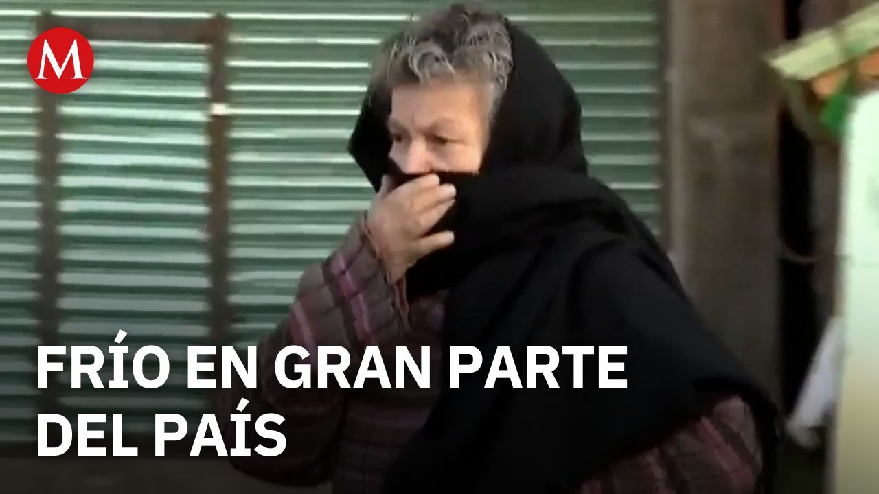 Frente frío provocará temperaturas de un solo dígito en gran parte del país